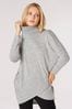 Apricot Grey Wrap Front Soft Touch Tunic