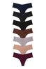 Victoria's Secret Blue/Black/Nude/Red Thong 7 Pack Knickers