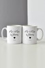 Personalised Mr & Mrs Mug Set By Koko Blossom