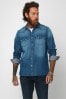 Joe Browns Blue Loved And Lived In Denim Shirt
