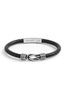 Personalised Men's Infinity Knot Leather Bracelet  by Treat Republic