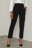 Lipsy Black Petite Tailored Tapered Smart Trousers
