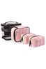 Victoria's Secret Pink Iconic Stripe 4 in 1 Makeup Bag