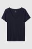 Gap Cotton Short Sleeve Vintage V-Neck T-Shirt