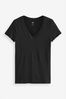 Gap Black Favourite Short Sleeve V-Neck T-Shirt