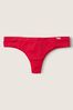 Victoria's Secret PINK Pepper Red Thong Seamless Knickers