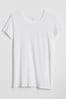 Gap White Favourite Short Sleeve Crew Neck T-Shirt
