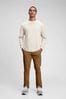 Gap Brown Essential Chinos in Slim Fit with Washwell