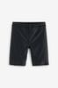 Black Longer Length Stretch Swim Shorts (3-16yrs), Longer Length