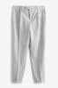 Light Grey Relaxed Motionflex Stretch Suit Trousers, Relaxed Fit