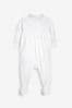 Weiß - Schicker Schlafanzug (0-2yrs)
