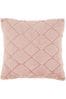 Catherine Lansfield Pink Cosy Diamond Cushion