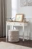 Chalk White Malvern Paint Effect Console Dressing Table