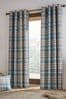 Catherine Lansfield Tweed Woven Check Curtains
