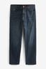 Dunkles Tintenblau - Straight Fit - Premium Heavyweight Signature Cotton Jeans, Straight Fit