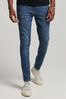 Superdry Blue Organic Cotton Skinny Jeans