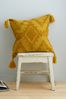 Pineapple Elephant Yellow Imani Tufted Cushion