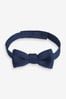 Navy Blue Knitted Bow Tie (1-16yrs)