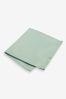 Salbeigrün - Quadratisches Einstecktuch aus recyceltem Polyester-Twill