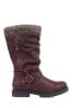 Pavers Womens Wide Fit Casual Mid Calf Boots