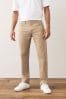 Tan Light Straight Fit Coloured Stretch Jeans, Straight Fit