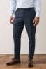 Trimmed Check Suit: Trousers