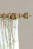 Laura Ashley Washed Oak Haywood Curtain Pole