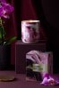 Pink Pink Dark Orchid & Patchouli Scented Candle