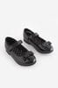 Black Patent Standard Fit (F) Mizuno wave inspire running shoes, Standard Fit (F)