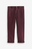 Plum Purple Regular Fit Stretch Chino Trousers (3-17yrs), Regular Fit
