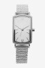 Rectangular Case Diamanté Watch