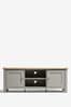 Dove Grey Malvern Oak Effect Up to 60 inch TV Unit, Up to 60 inch