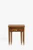 Dark Lloyd Mango Wood Storage Nest of 2 Tables