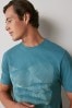 Grün/Streifen - Regulär - Print T-Shirts, Regular