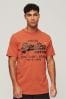 Superdry Orange Vintage Logo Store Classic T-Shirt