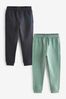 Navy/Mineral Slim Fit Joggers 2 Pack (3-16yrs)
