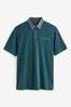 Teal Blue Madalena Polo Top