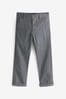 Charcoal Grey Regular Fit Stretch Chino Trousers (3-17yrs), Regular Fit
