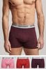 Superdry Natural Brown Organic Cotton Boxer 3 Pack