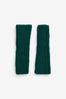 Green Knit Longline Handwarmers