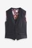 Navy Donegal Suit Waistcoat