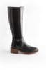 Black Regular/Wide Fit Forever Comfort® Chelsea Knee High Boots