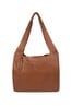 Cultured London Boston Leather Shoulder Bag