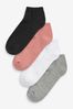 Mix Cushion Sole Trainer Socks 4 Pack