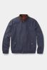 Aubin Blue Cartmel Canvas Harrington Jacket