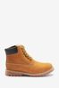 Honey Tan Brown Standard Fit (F) Leather Thermal Thinsulate Lined Work hier Boots, Standard Fit (F)