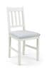 Julian Bowen Set of 2 White Coxmoor Dining Chairs