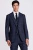 MOSS Blue Check Suit: Jacket, Regular