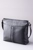 Lakeland Leather Black Farlam Leather Cross-Body Bag