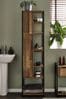 Natural Bronx Tall Boy Shelf Storage Unit